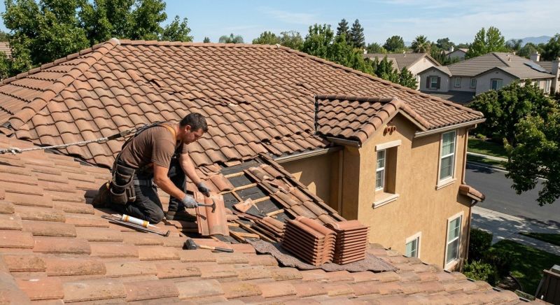 Tile Roof Repair in Landenberg, PA