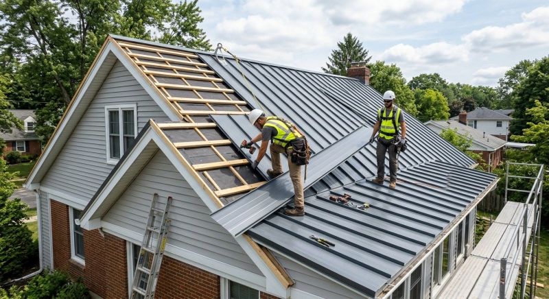 Tin Roof Installation in Rising Sun, MD