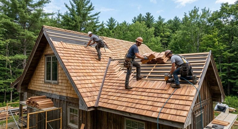 Wood Roofing Installation in Havre De Grace, MD