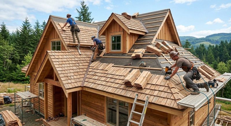 Wood Roofing Installation in Cecil County, MD