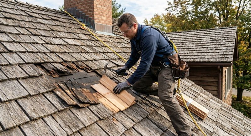 Wood Shake Roof Repair in Quarryville, PA