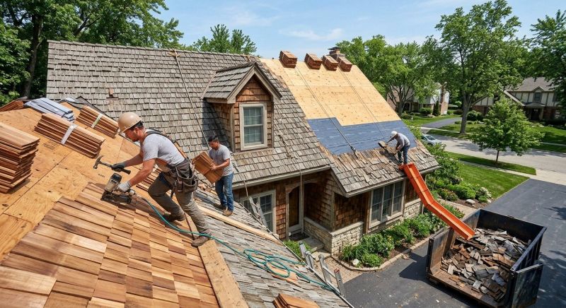 Wood Shake Roof Replacement in Cecil County, MD