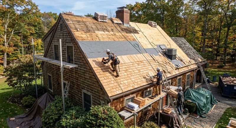 Wood Shingle Roof Replacement in Cecil County, MD