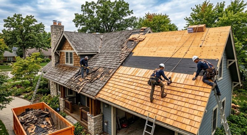 Wood Shingle Roof Replacement in Cecil County, MD