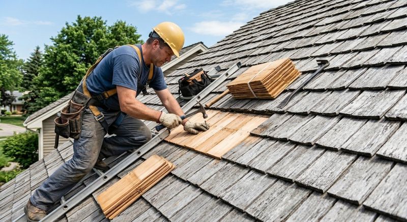 Wood Shingles Repair in New Castle County, DE