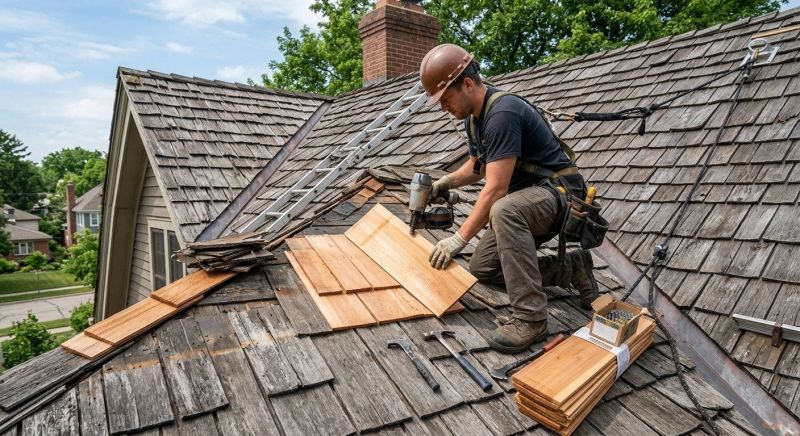 Wood Shingles Repair in Oxford, PA